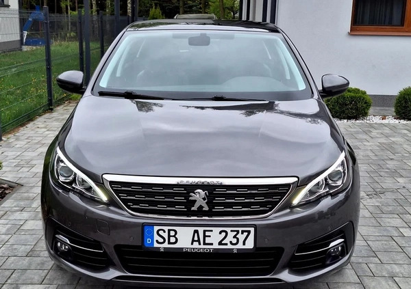 Peugeot 308 cena 45900 przebieg: 70000, rok produkcji 2018 z Radom małe 407